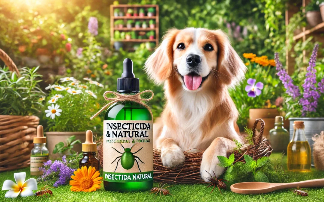 Insecticida Natural para Perros Despídete de Pulgas y Garrapatas